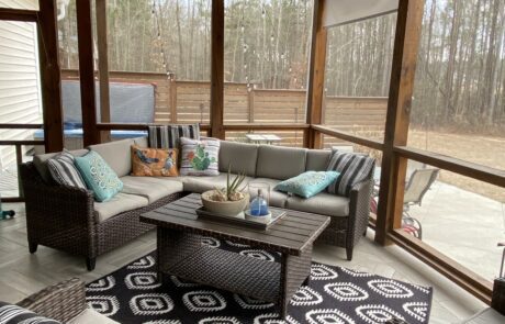 Screened in porch | BQuest Homes